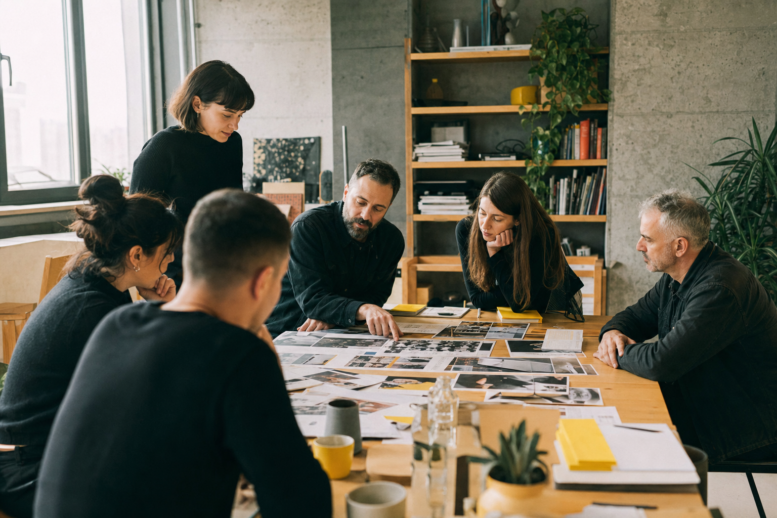A strategy workshop in progress