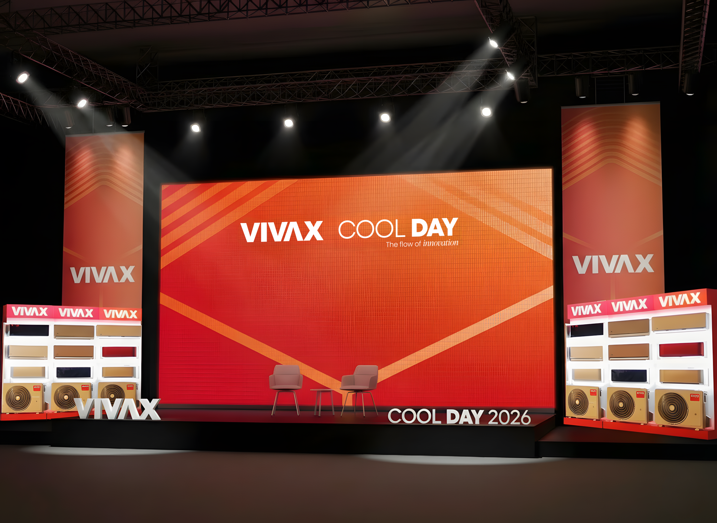 VIVAX Cool Day 2026 stage and product showcase in Ohrid